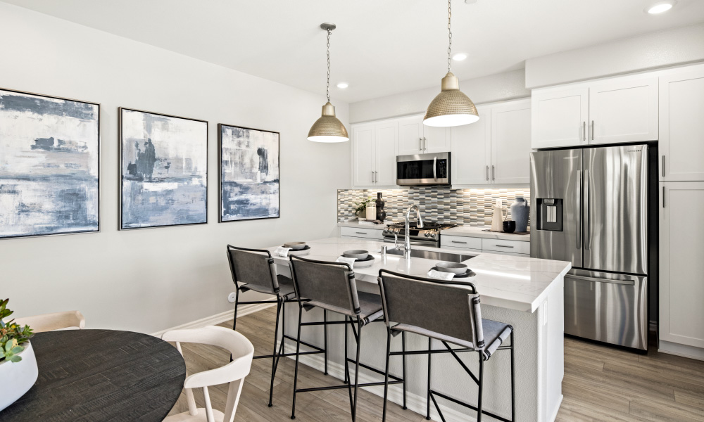 Gourmet kitchen at Citra by Brandywine Homes